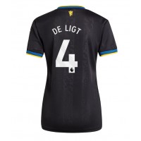 Manchester United Matthijs de Ligt #4 Tretí Ženy futbalový dres 2025-26 Krátky Rukáv
